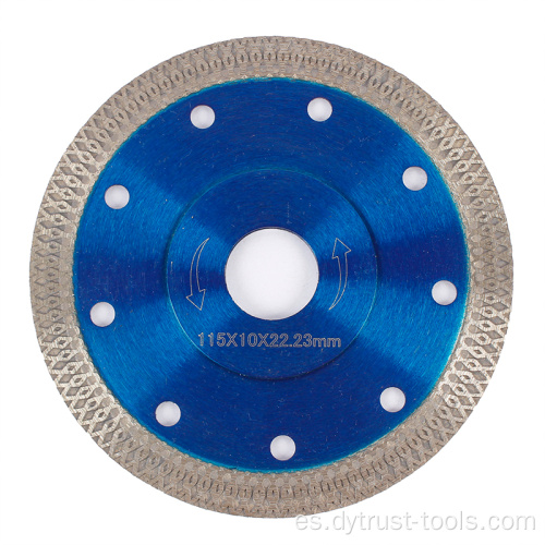 Cuchilla de sierra circular de cortador de alta calidad 105-230 mm placa de onda de neta de cerámica prensada en caliente